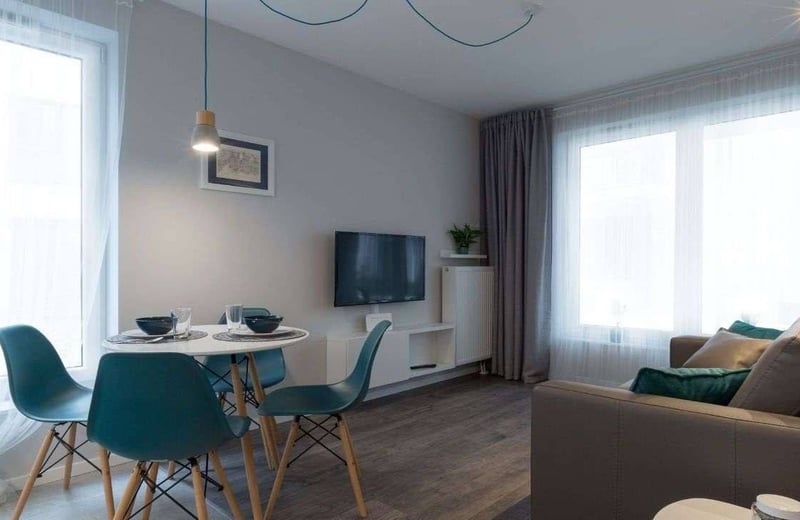 Alquiler de un acogedor piso de 2 habitaciones, 37 m², en el distrito de Stare Podgórze, Cracovia, Polonia
